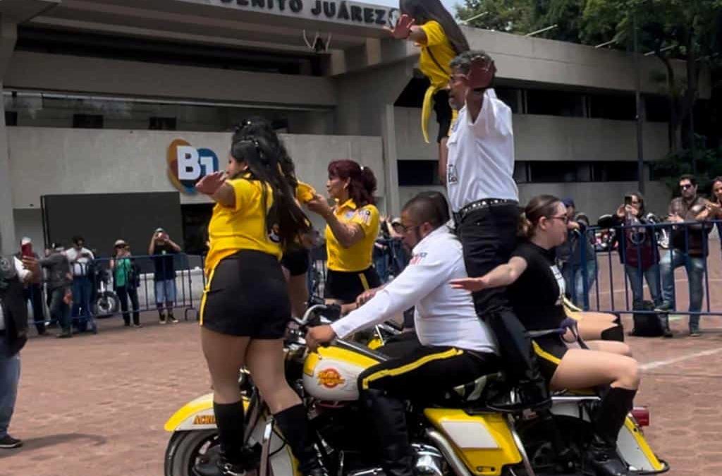 Un gran acierto y exitoso el Festival por un Motociclismo Responsable, en la Alcaldía Benito Juárez.