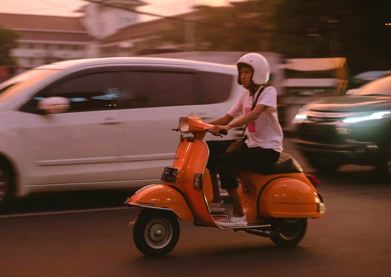 Conducir moto